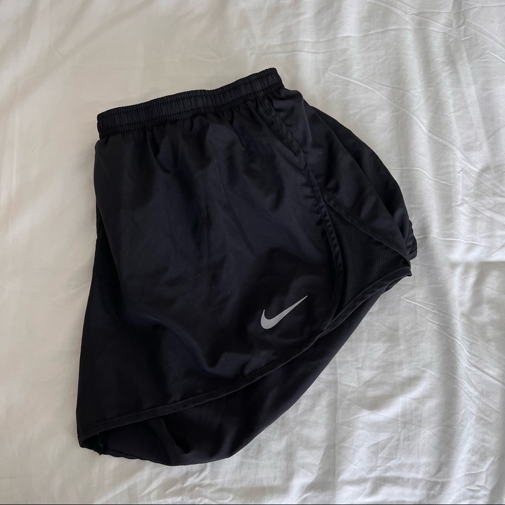 Black Nike running short